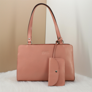 Bolso Tote de Piel Roja para Mujer <span class=keywords><strong>Mandarina</strong></span> <span class=keywords><strong>Duck</strong></span> con Tarjetero a Juego - Product Image 2
