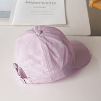 Casquette de baseball 6 panneaux personnalisable avec logo, vente en gros, séchage rapide, respirante, en nylon, unisexe, unie, pour le golf, le sport et la course à pied