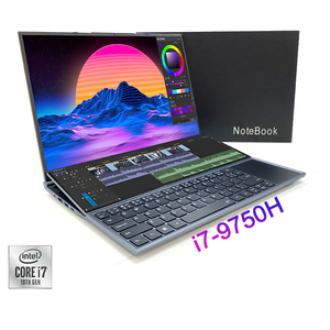 2025 Latest Model Slim &amp; Long-Lasting Dual-Screen Laptop 16&quot; +14&quot; Dual-Touch <strong>WiFi</strong> 7 50H Battery Life for <strong>Mobile</strong> Workstations - Product Image 2