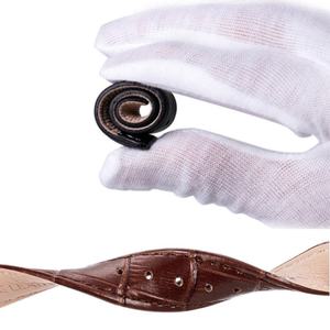 OEM Besseron BD005 50 pièces Bracelet de montre à dégagement rapide 18-20mm en cuir véritable respirant de luxe avec boucle ardillon et logo personnalisable - Product Image 2