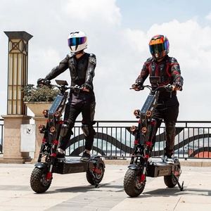 <b>72V</b> 10000W Scooter 15000W Dual Motor 72V50AH Removable <b>Battery</b> 14-Inch Tire Scooter with Seat - Product Image 1