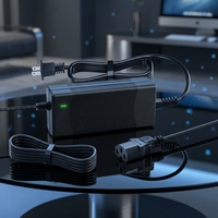 Chargeur de batterie LiFePO4 25,55 V 3,5 A homologué UL1310, approuvé CE/FCC/UKCA, pour batteries de robots de plongée/équipements marins