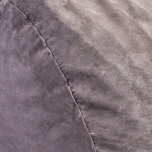 DB Michael 4 Foot European Style Charcoal Cylindrical Suede <b>Bean</b> <b>Bag</b> Upholstered with Fabric and <b>Filled</b> with Shredded Foam - Product Image 2