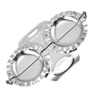 Manjia Manjia 304 Thép Không Gỉ Làm Bánh Bao Khuôn Ép Bánh Bao Wrapper Khuôn Hai Đầu Máy Làm Bánh Bao - Product Image 1