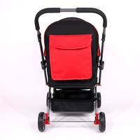 Poussette de voyage pliable de luxe pour animaux de compagnie, grande taille, quatre roues, haute qualité, pour chiens et chats
