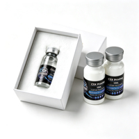 Étiquettes adhésives personnalisées pour flacons de sérum, résistantes à l'eau et à la chaleur, forte adhérence, 2 ml, 5 ml, 10 ml, vinyle