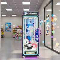 Machine de jeu d'arcade Crane Machine, contrôle précis, durable, commerciale, personnalisable, en métal, garantie 1 an