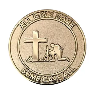 Custom souvenir premium metal canadian maple leaf gold coins