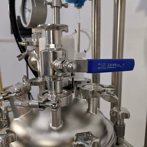 Biorreactor de Laboratorio Automático de 30L, de Acero Inoxidable Encamisado, para Síntesis Orgánica, Recipiente a Presión con Bomba y Componentes de Motor - Product Image 4