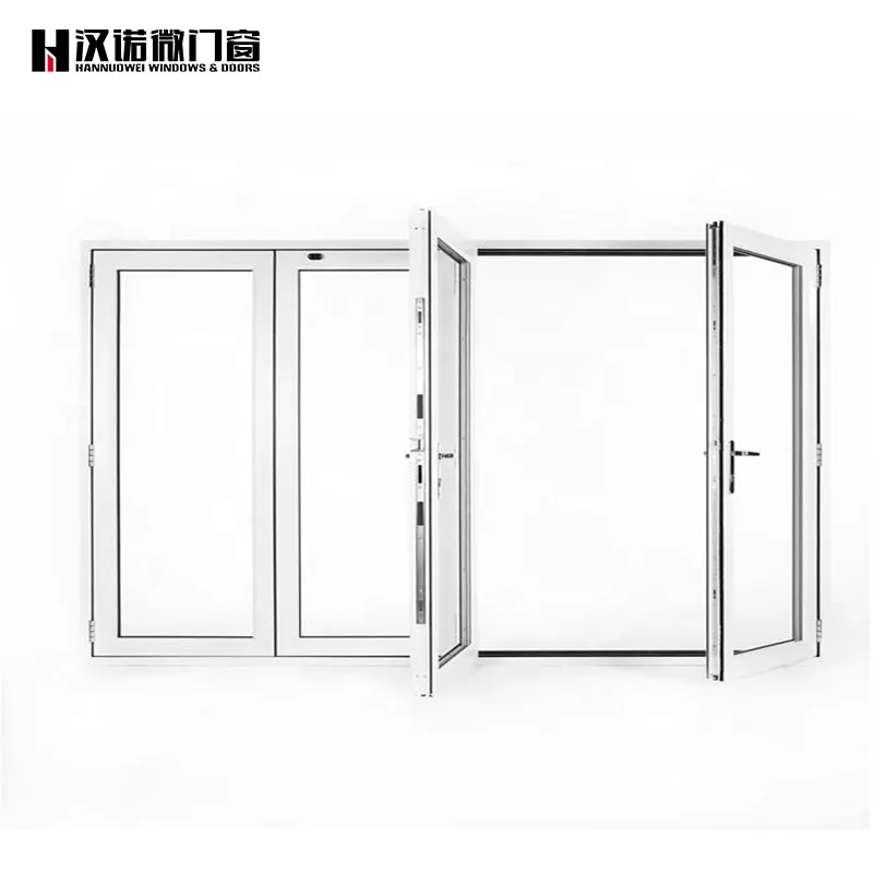 PVC casement windows tempered glass Guangdong doors and windows manufacturing