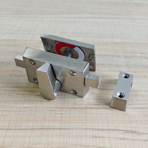 Cerradura de Puerta de Baño Público de Alta Resistencia con Indicador de Disponibilidad (Ocupado/Libre) para Baños Comerciales - Product Image 5