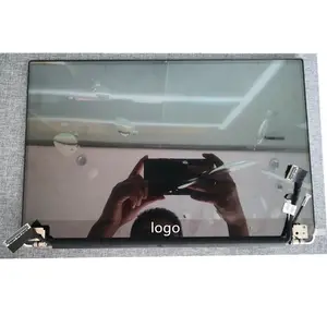 Originale Del Computer Portatile UHD LCD Touch screen Digitizer Assemblea Completa argento Della Copertura Posteriore UHD 3840*2160 per Dell XPS 13 9380 97PND 097PND