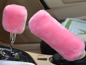 Housse de volant en fausse laine chaude d'hiver Diamètre 14.96 "X 14.96" pour HONDA OPEL Citroën Peugeot - Product Image 2