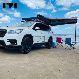 Toldo <span class=keywords><strong>para</strong></span> Lateral de Auto 3x3, Toldos 180, Carpa Independiente <span class=keywords><strong>para</strong></span> Camioneta, Portaequipajes de Techo Todoterreno 4x4, Estuche Rígido 270 - Product Image 5