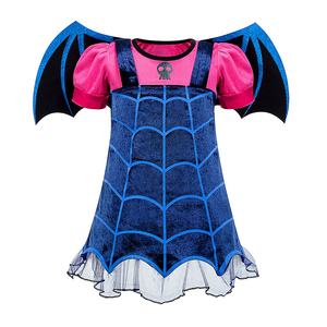 BX Venta al por Mayor Disfraz de Halloween de Alta Demanda: Vestido de <span class=keywords><strong>Nana</strong></span> Pequeña Estilo TV y Cine con Alas de Vampiro y Calavera de Sirena - Product Image 2