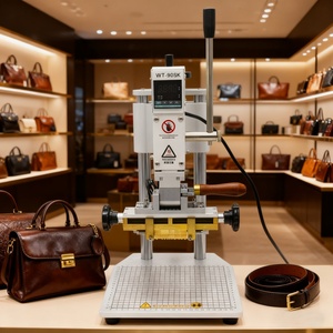 Professional <b>Leather</b> Embossing and Heat Press Machine for Branding Needs - Product Image 1