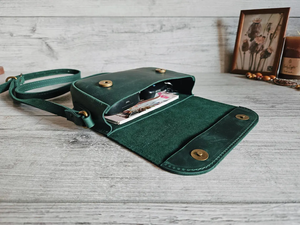 Sac à bandoulière en cuir fait main personnalisé pour femmes, petit sac à main mignon, style vintage, cadeau pour elle - Product Image 4