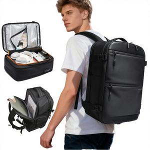 Mochila para Portátil Pugmark, Impermeable, Antirrobo, con Diseño de Camuflaje, de Poliéster, con Cierre de Cremallera y Puerto USB, para Hombre de Negocios - Product Image 3