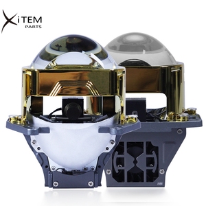 Obiettivo Bi-led da 120W 3 pollici 20000LM obiettivi per proiettori a LED per <span class=keywords><strong>fari</strong></span> H4 H7 9005 9006 alte luci basse per auto Retrofit moto - Product Image 2