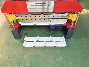 เครื่องม้วนแผ่นหลังคาเหล็กเคลือบกระเบื้องลูกฟูกด้วยความเร็วสูง - Product Image 5