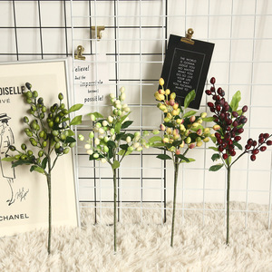 Ramas de Frutas Artificiales de 30cm-100cm, Simulación de Plástico, Decoraciones para el Hogar y Bodas - Product Image 3
