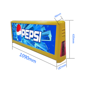 أدى سقف سيارة أجرة في الهواء الطلق أدى شاشة السلامة سيارة أجرة علامة الإعلان سيارة أجرة أدى الوجهين عرض سيارة أجرة سطوع عالية أدى - Product Image 6