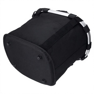 Cesto anteriore bici trasportino animale pieghevole smontabile impermeabile cesto bici tela Oxford telaio alluminio gatti cani - Product Image 1
