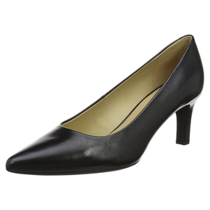 Best Quality Black Genuine Leather Pointed Toe Flat Pumps Slip-On Office <b>Shoes</b> Breathable All Seasons - Product Image 2