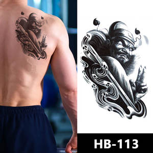 Ody RM hest houlder lack exy Kull kelkeleton ememporary attattoos tictickers - Product Image 4