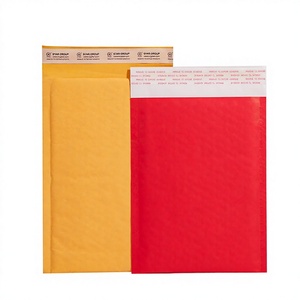 Enveloppe à bulles Kraft avec intérieur biodégradable, durable et écologique, emballage rembourré pour articles délicats - Product Image 1