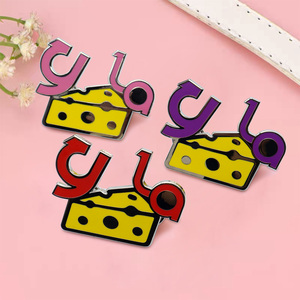Bulk Custom <b>Metal</b> Hard Enamel Cartoon Enamel Souvenir <b>Pin</b> for Cartoon - Product Image 2