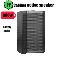 Haut-parleur PA portable 300W avec batterie Li-ion et Bluetooth 5.0 TWS - 150W RMS, idéal pour les événements en plein air et les voyages