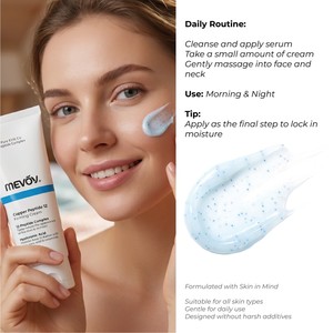 Crème au cuivre à marque privée, 12 peptides GHK-Cu, raffermissante, anti-rides, hydratante pour le visage, réparation de la barrière cutanée, 50 ml, crème pour le visage ODM - Product Image 6