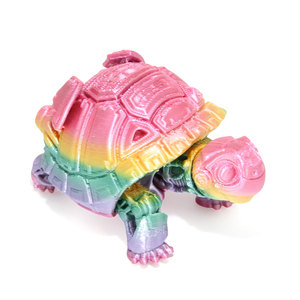 Tortuga Mecha Impresa en 3D, <span class=keywords><strong>Robot</strong></span> Animal Articulado con Armadura, Adorno Decorativo para Coche Estilo Cyberpunk, Regalo, Producto de Venta Caliente Transfronterizo - Product Image 1