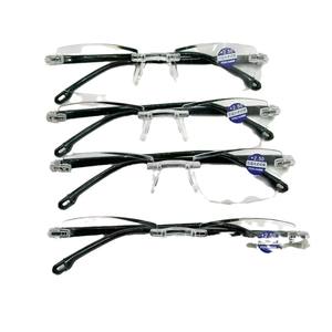 Gafas de lectura sin montura de 250 grados, anti luz azul, zoom inteligente, ultraligeras, graduación autoajustable - Product Image 2