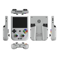 Untuk Konsol Video Game RG 406V 4-inci IPS Baterai 5500 Mah Joystick Hall Lainnya Portabel Genggam Wi-Fi