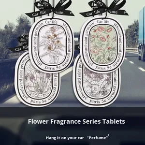 Nuovo Deodorante per Auto OLIVER, Lusso Discreto, Popolare su Internet, Ciondolo di Alta Gamma per Donne, Pastiglie Aromaterapiche Personalizzabili - Product Image 4