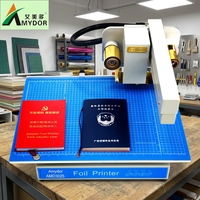 Machine d'impression à chaud à plat Amydor 3025 pour couvertures de carnets A4, machine d'impression à feuille d'or AMD3025, vente chaude