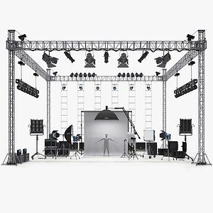 Estructura de Aluminio Ligera para Stand de Exhibición, Sistema de Iluminación para Fondo de Exhibición, Fácil de Instalar - Product Image 3