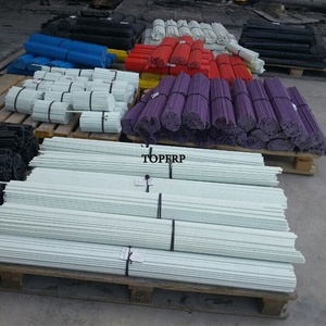 FRP Pultruded Glass Fiber Reinforced Bar Flexible Fiberglass Solid <b>Rod</b> - Product Image 4