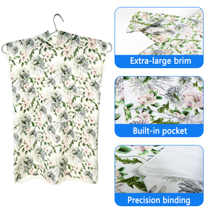 <span class=keywords><strong>Poncho</strong></span> de surf à sublimation imprimé sur mesure, peignoir de change à capuche en microfibre gaufrée, serviette de plage pour se changer - Product Image 4