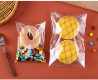 Bolsas de Embalaje Transparentes de BOPP Autoadhesivas, Impermeables, Impresas en Huecograbado, para Dulces y Galletas, Bolsas Personalizadas a Prueba de Olores