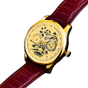 <span class=keywords><strong>Montre</strong></span>-<span class=keywords><strong>Bracelet</strong></span> Homme Wokai à Quartz en Alliage, Luxe Affaires et Sport Décontracté, Mouvement de Pékin - Product Image 2