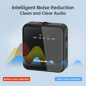 Microphone professionnel sans fil avec réduction du bruit Lavalier <span class=keywords><strong>Micro</strong></span> pour téléphone mobile vente en gros - Product Image 6