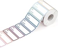 Étiquettes transparentes personnalisées, étiquettes de produits, autocollants de date pour congélateur, étiquettes pour aliments congelés, autocollants en vinyle résistants aux basses températures