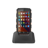 PDA robuste IP 65 Android 7.0 4G 5,0 pouces C5000 avec lecteur de codes-barres/empreintes digitales/WIFI/GPS/clavier