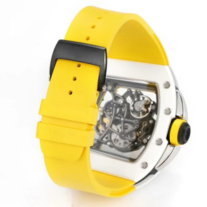 Reloj Mecánico de Cuerda Manual RMUL2 con Esfera Asimétrica 61-01, Reloj Deportivo de Lujo para Hombre con Cerámica y Carbono - Product Image 6