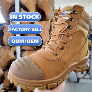 <span class=keywords><strong>Stivali</strong></span> di Sicurezza da Uomo in Vera Pelle di Vacchetta e Cavallo, Antiscivolo, Alta Qualità, Taglia 10, Consegna Rapida - Product Image 1