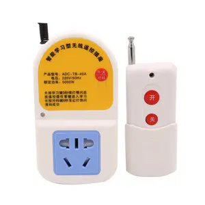 AC220V 230V Relay Wireless RF Remote Control Switch 433MHz 2CH Remote Transmitter For Water Pump Factory Motor