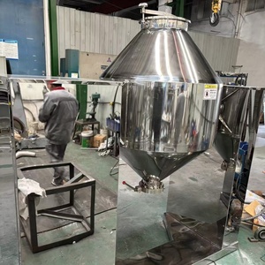 معدات تجفيف دوارة مزدوجة مخروط توريد المصنع بكفاءة عالية مع رذاذ للبيع - Product Image 2